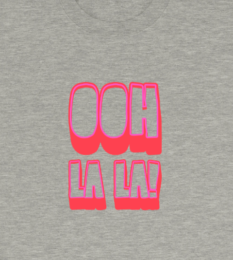 Ooh La La! Grey Wine Sweatshirt | Taste Union