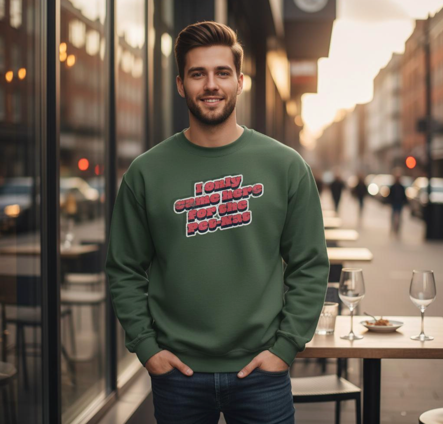 Pet Nat Sweatshirt | Unisex Wine Lover Jumper | Taste Union