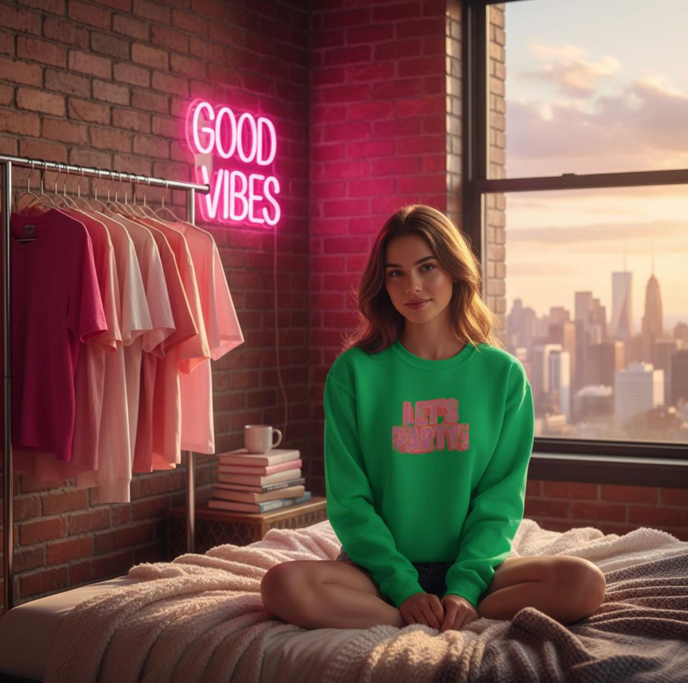 Let's Party Sweatshirt  | Taste Union