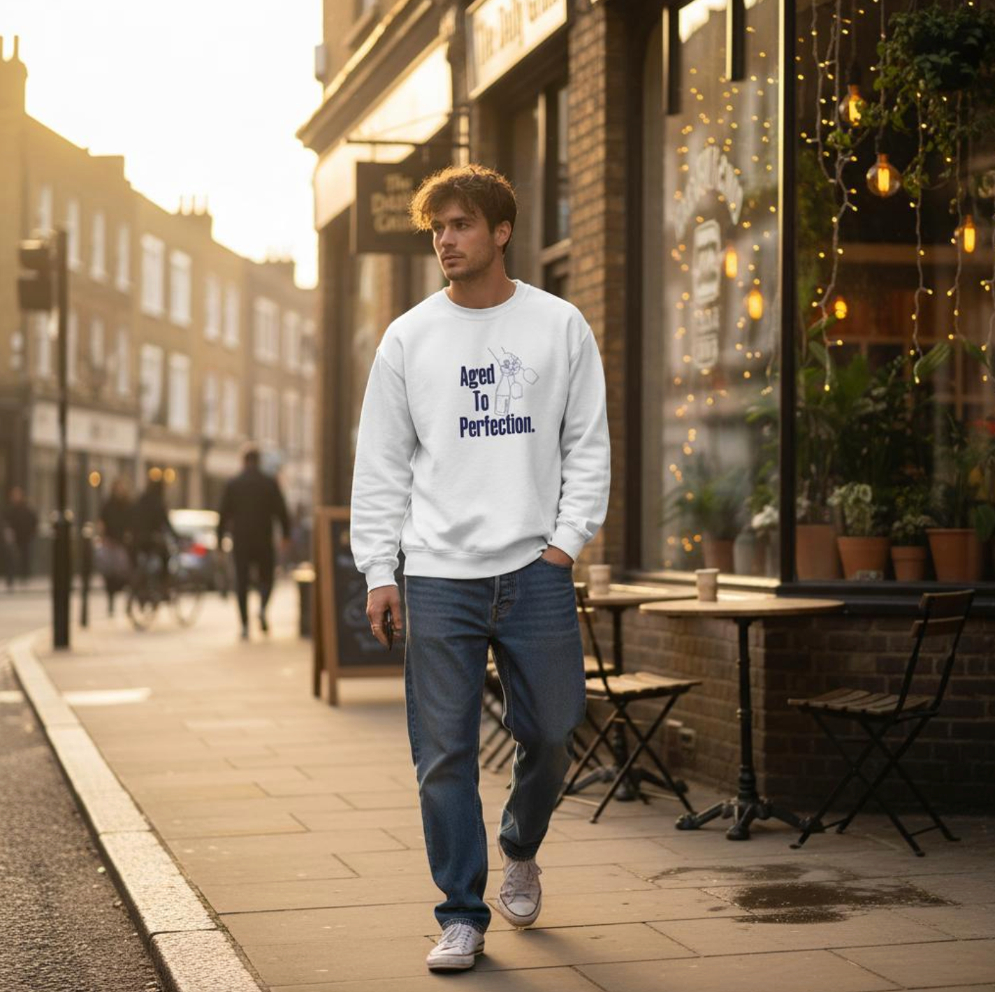 Taste Union | "Aged to Perfection"  Wine Sweatshirt